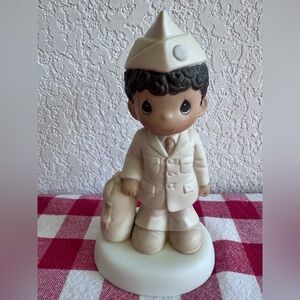 Precious Moments Bless Those Who Serve Their Country Navy Boy Figurine 527297
